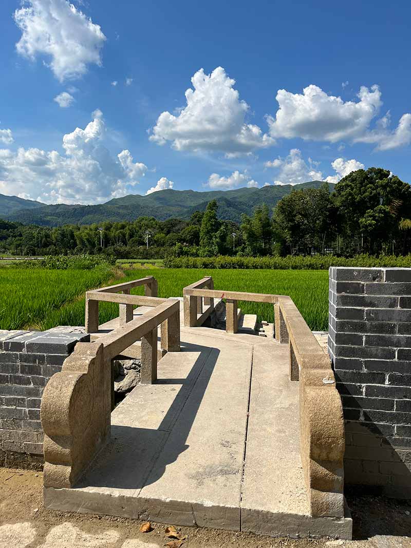 宁德花岗岩仿古石材景区使用案例