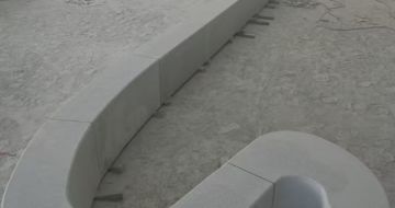 宁德 花岗岩整石坐凳拼装