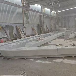 宁德 花岗岩整石坐凳拼装