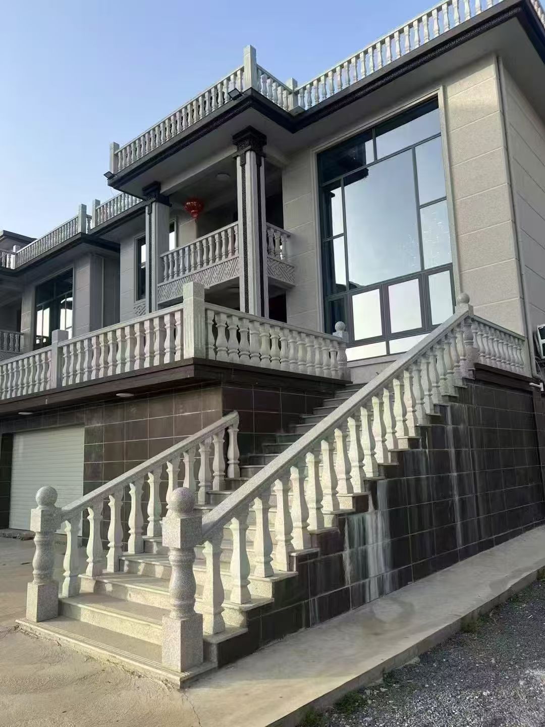 宁德 芝麻白别墅阳台栏杆，楼梯栏杆