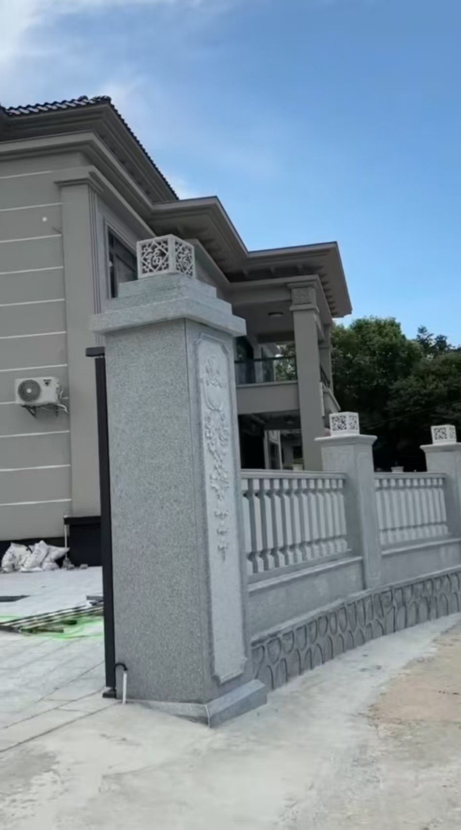 宁德 芝麻白别墅围墙栏杆，私人订制