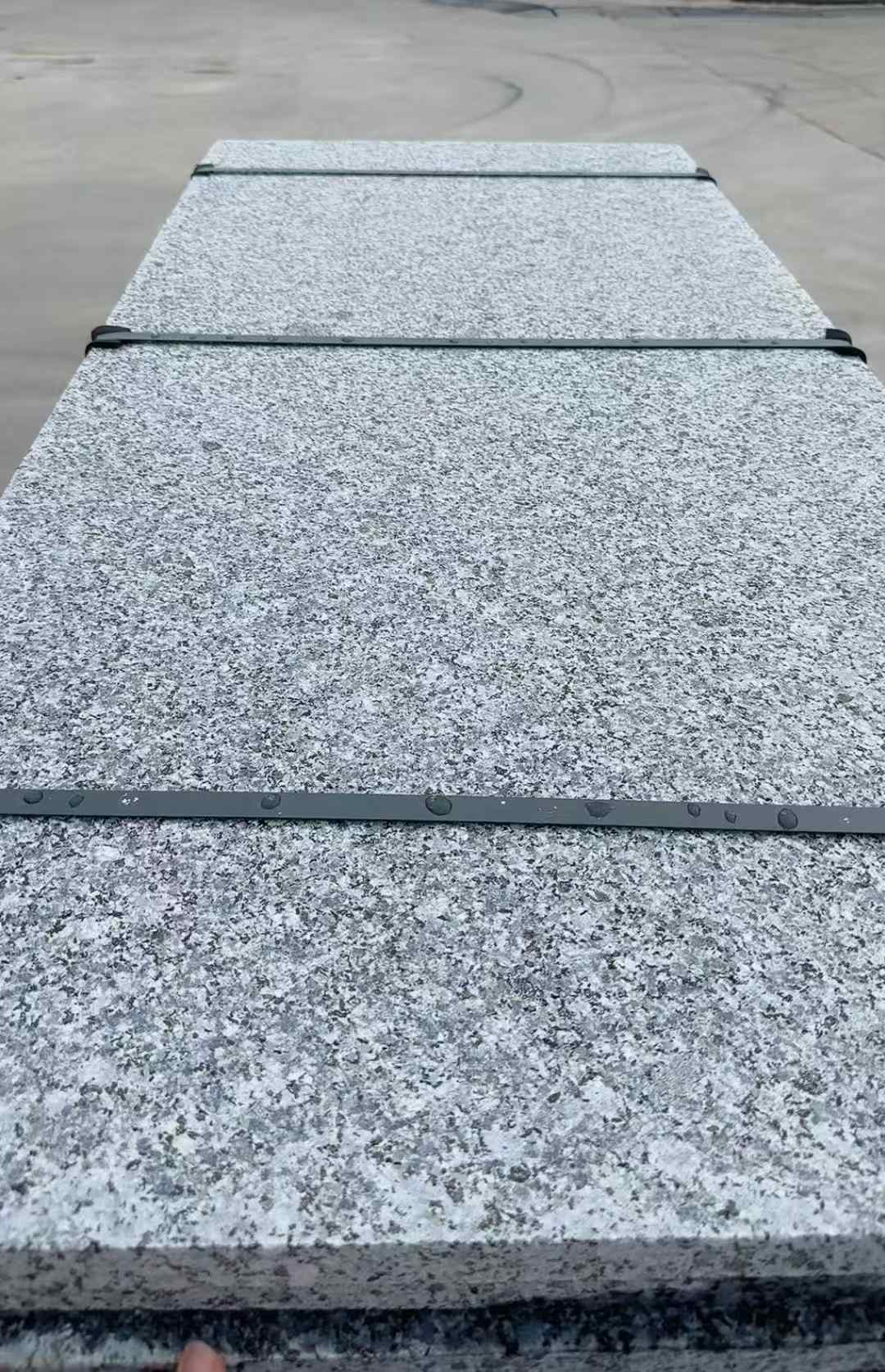 宁德 芝麻黑火烧面毛板，条板，半成品