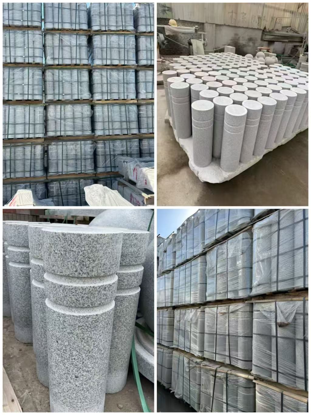 宁德 芝麻白花岗岩挡车柱、隔离柱多少钱