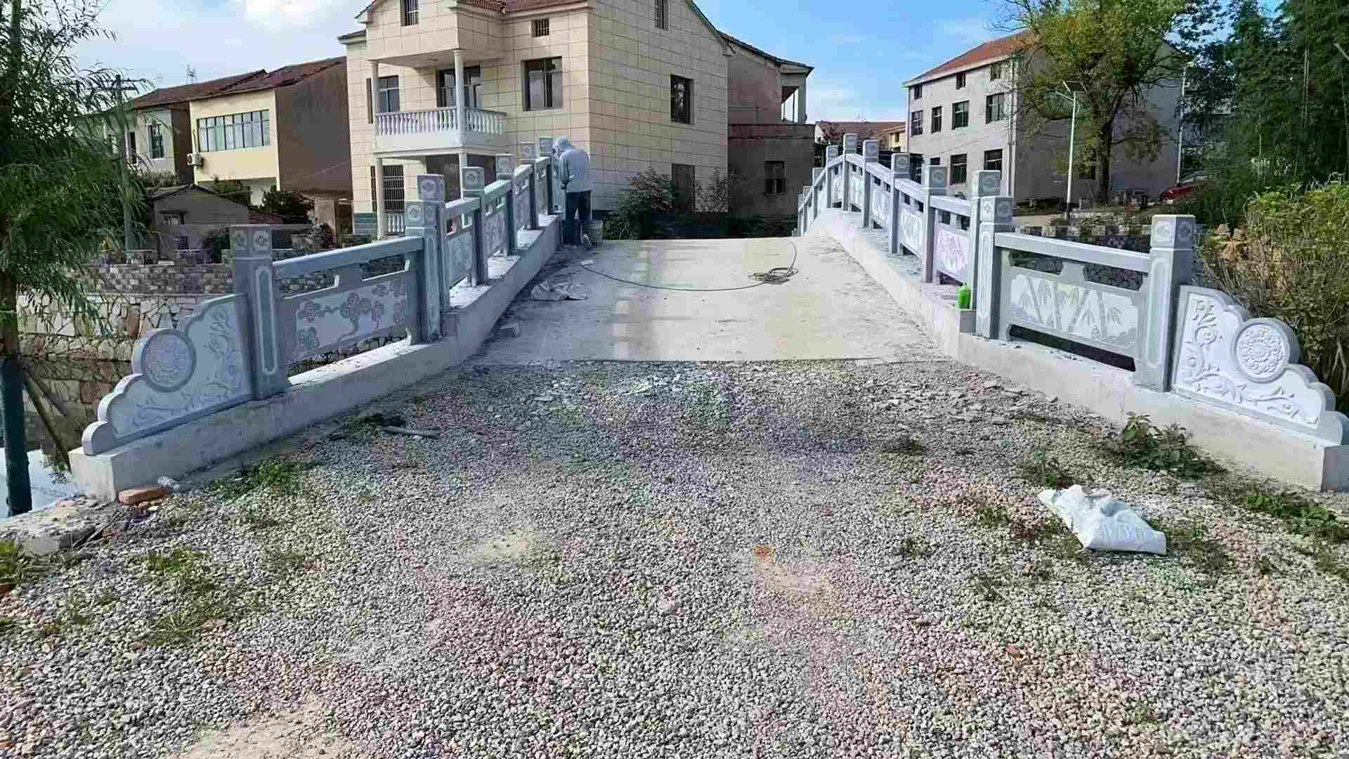 宁德 芝麻灰花岗岩桥栏杆