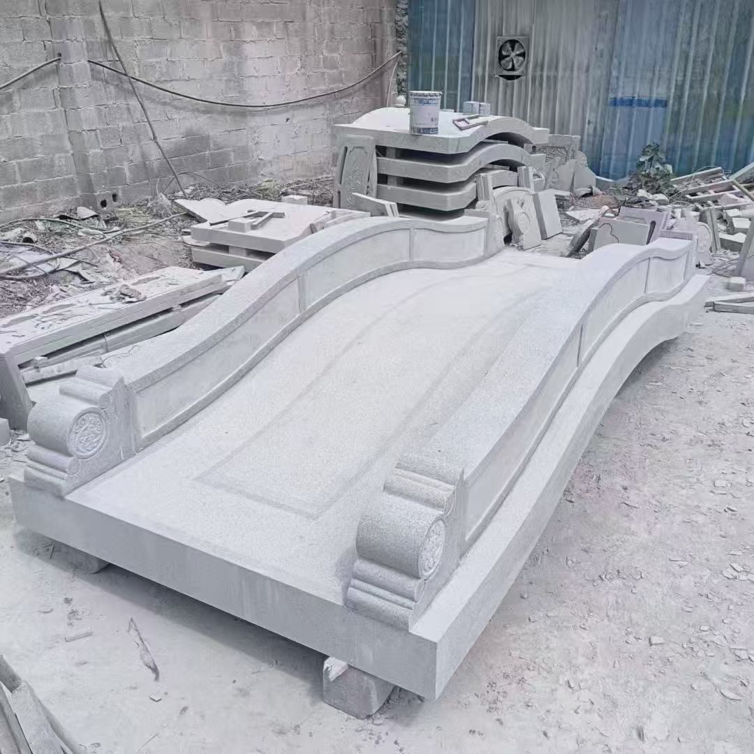 宁德 芝麻灰花岗岩园林景观 小石桥