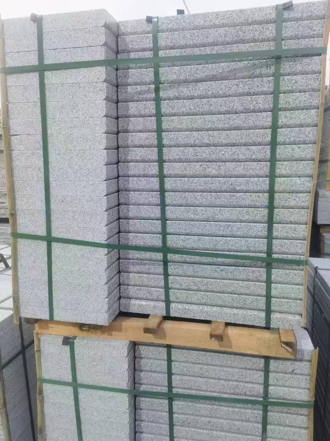 宁德 5公分芝麻白，倒斜角，室外楼梯踏步