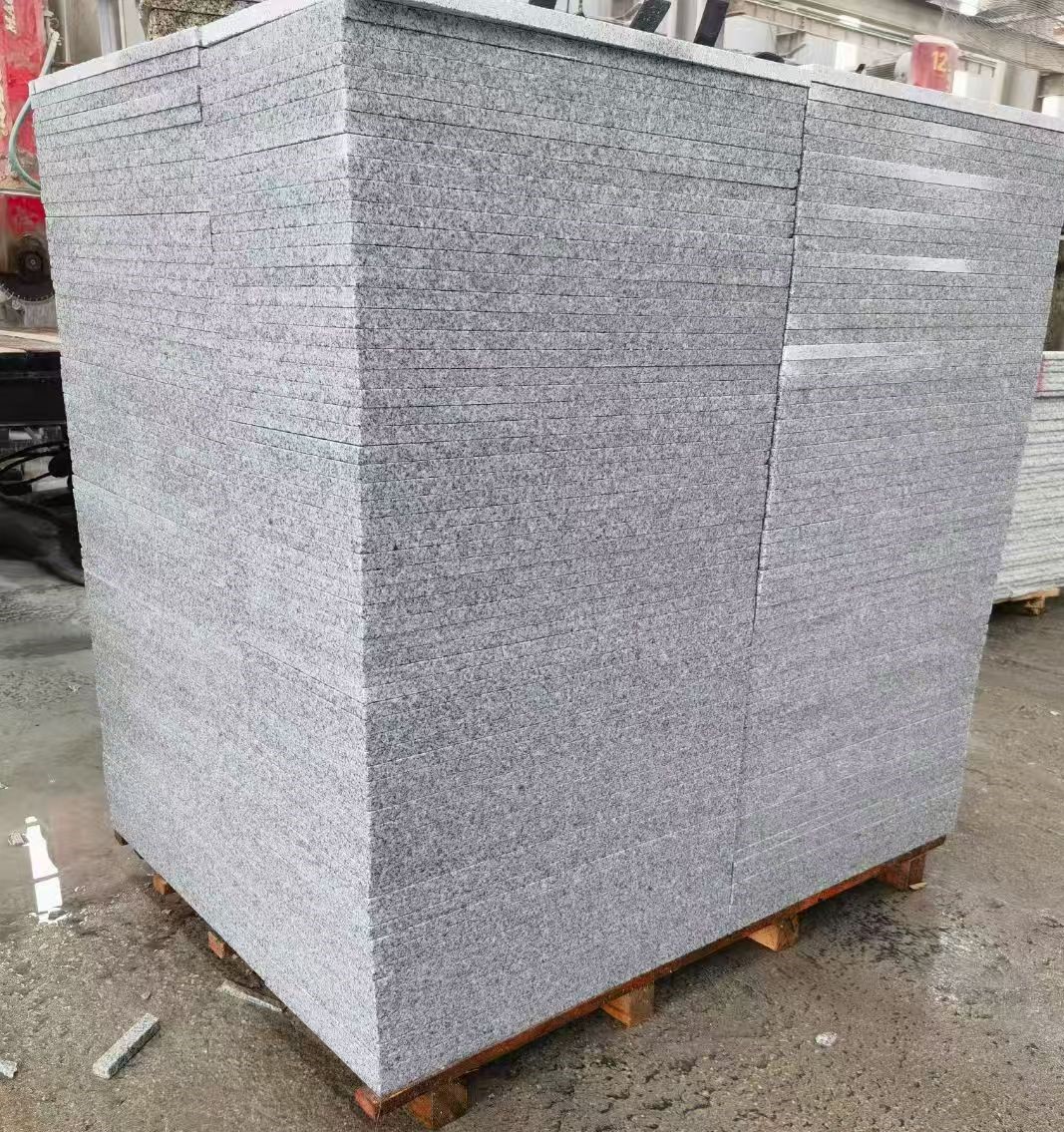 宁德 火烧面地铺石，街道广场园林市政工程板，1.8~5.0厚均有现货